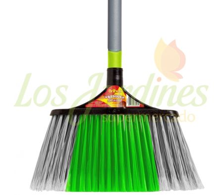 ESCOBA GIRASOL CON PALO BRILHEX