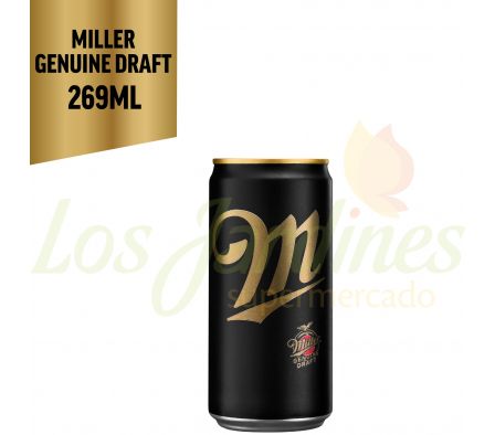 CERVEZA MILLER LATA 269ML