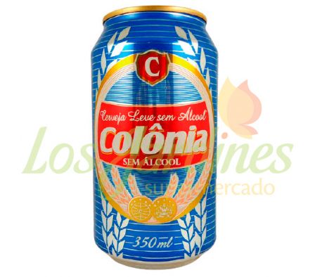 CERVEZA COLONIA SIN ALCOHOL LATA 350ML