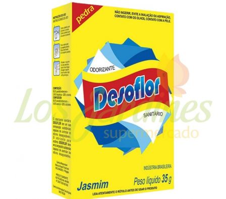 PASTILLA P/ INODORO DESOFLOR JAZMIN