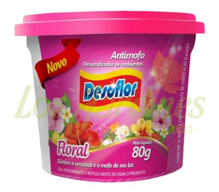 ANTIMOHO FLORAL DESOFLOR 80G.