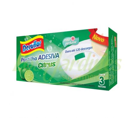 LIMPIADOR ADHESIVO P/ INODORO DESOFLOR CITRUS