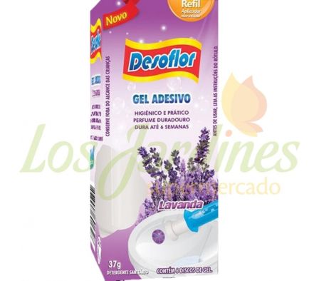 GEL REFIL ADHESIVO DESOFLOR LAVANDA 37G
