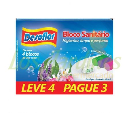 PROMO BLOQUE DESOFLOR LLEVE4 PAGUE3