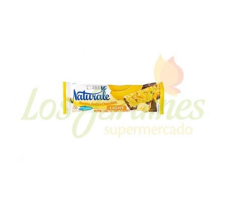 BARRA CEREAL LIGHT NATURALE BAN/AVENA/CHOC 25 GR