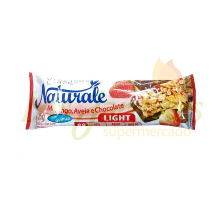 BARRA CEREAL LIGHT NATURALE FRUTIL/AVEN/CHOC 25G