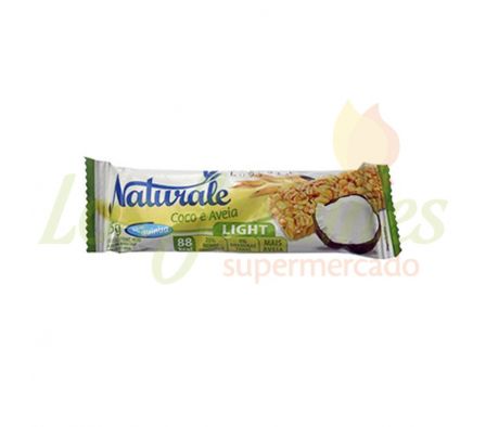 BARRA CEREAL LIGHT NATURALE COCO Y AVENA 25 GR