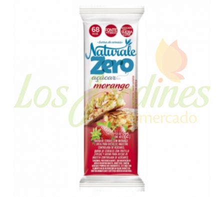 BARRA DE CEREAL NATURALE FRUTILLA CERO AZUCAR 22G