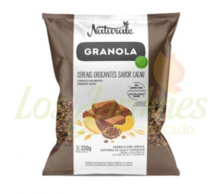 CEREAL GRANOLA NATURALE CROCANTES SABOR CACAO 250G