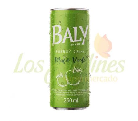 ENERGIZANTE BALY MANZANA VERDE LATA 250 ML