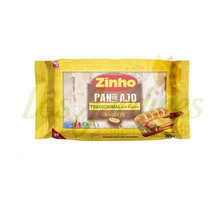 PAN DE AJO TRADICIONAL C/QUESO ZINHO 300GR