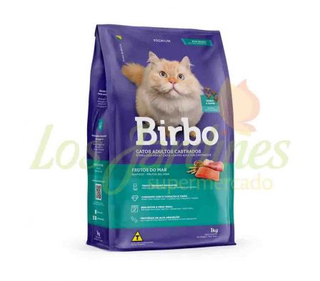 ALIMENTO P/GATOS CASTRADOS BIRBO X 1 KG