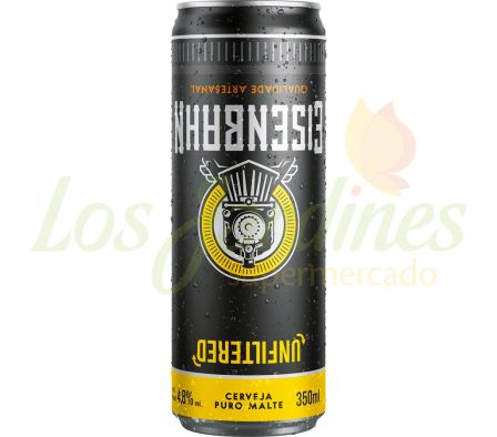 CERVEZA EISENBAHN UNFILTERED LATA 350ML