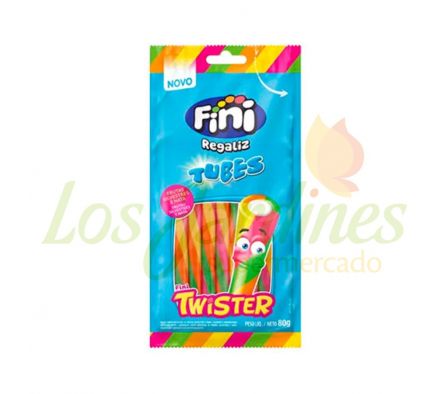 REGALIZ FINI TWISTER BRILLO 80G