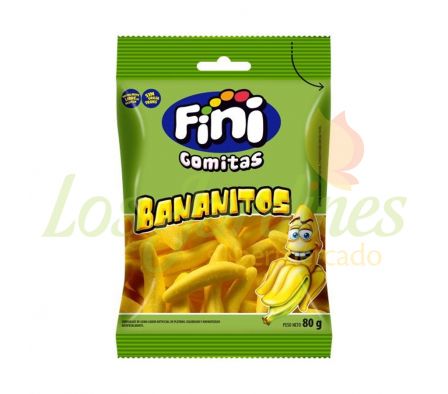 GELATINAS FINI BANANAS 80 GR