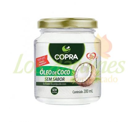 ACEITE COPRA DE COCO SIN SABOR 200 ML