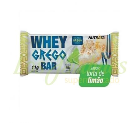 BARRA PROTEICA NUTRATA TORTA LIMAO 40 GR