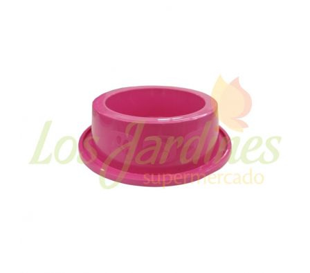 ALIMENTADOR P/MASCOTA ANTI-HORMIGAS 300ML ROSA