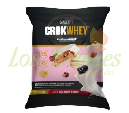 ALFAJOR LANDERFIT CROK WHEY RED BERRY YOGURT 50G