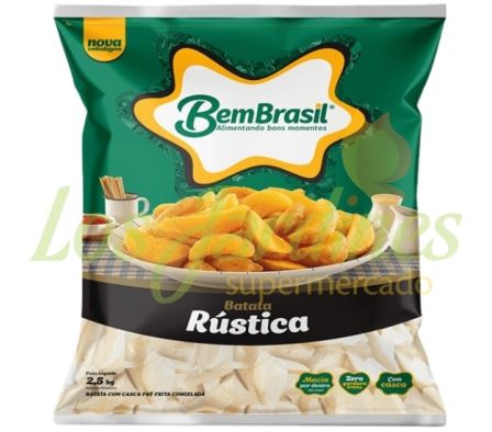 PAPAS CORTE RUSTICO DE 2.5KG