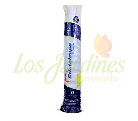 VASO CRISTAL COPO 180 CC X 100 UNID,