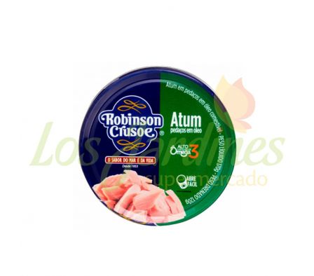 ATUN EN TROZOS EN ACEITE ROBINSON CRUSOE 170G