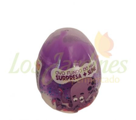 SLIME HUEVO SOPRESA FONDO DEL MAR POTE 98G
