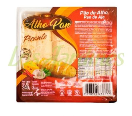 PAN DE AJO ALHO PAN PICANTE 240G