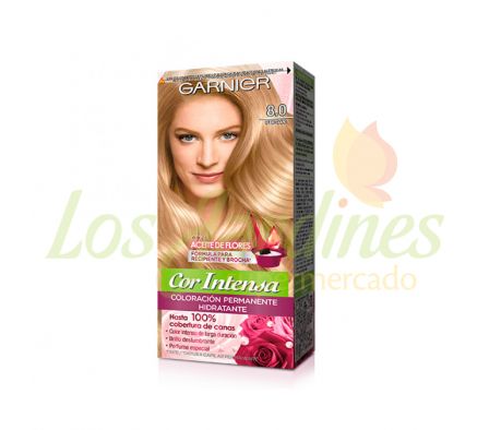 TINTE GARNIER COR INTENSA 80 RUBIO CLARO.