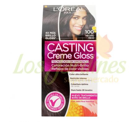 CREMA COLORACION CASTING CREMA GLOSS 100 NEG.