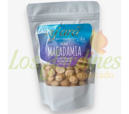 NUEZ DE MACADAMIA VY´ARA CON SAL 100G