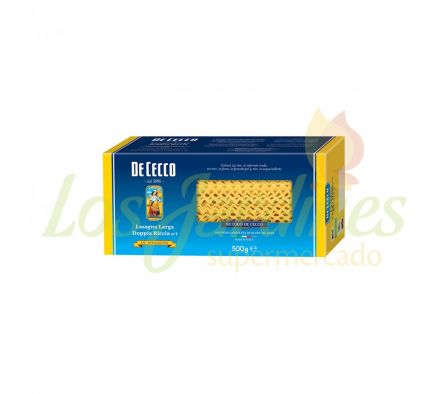 PASTA LASAGNA LARGA 1 DE CECCO 500 GR