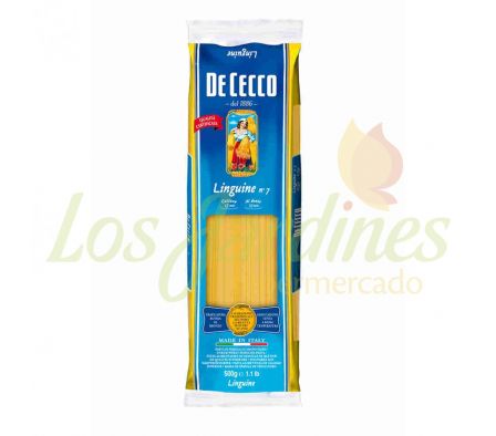 PASTAS LINGUINE 7 DE CECCO 500 GR