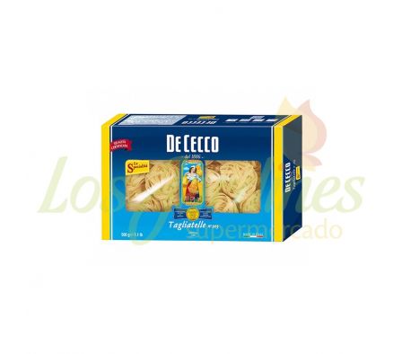 PASTAS TAGLIATELLE DE SEMOLA 203 DE CECCO 500 GR