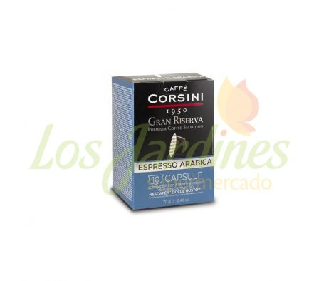 CAFE CORSINI ESPRESO ARABICA CAPSULA 7GR