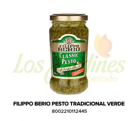PESTO TRADICIONAL VERDE FILIPPO BERIO 190 GR-