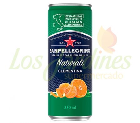 AGUA SABORIZADA SANPELLEGRINO CLEMENTINA 330ML