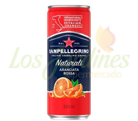 AGUA SABORIZADA SANPELLEGRINO ARANCIATA ROSA 330ML