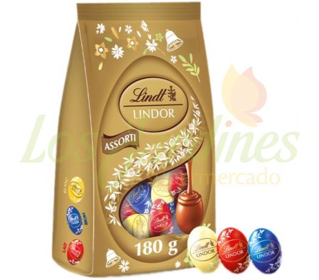 MINI HUEVOS DE PASCUA CHOCO SURTIDOS LINDT 180GR