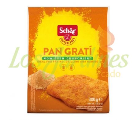 PAN GRATÍ SCHAR SIN GLUTEN 300 GR