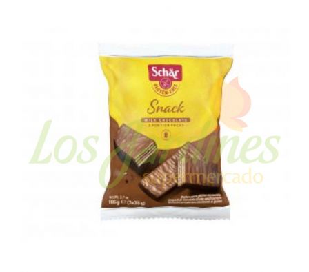 BARRA C/CHOCOLATE Y CREMA DE AVELLANA SNACK 105GR