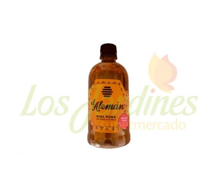 MIEL DE ABEJA PURA EL ALEMAN CON POLEN 500G