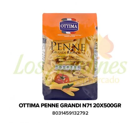 PASTAS PENNE GRANDI N71 OTTIMA 500 GR
