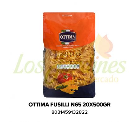 PASTAS FUSILLI N65 OTTIMA 500 GR