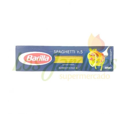 FIDEOS SPAGUETTI BARILLA N°5 500G