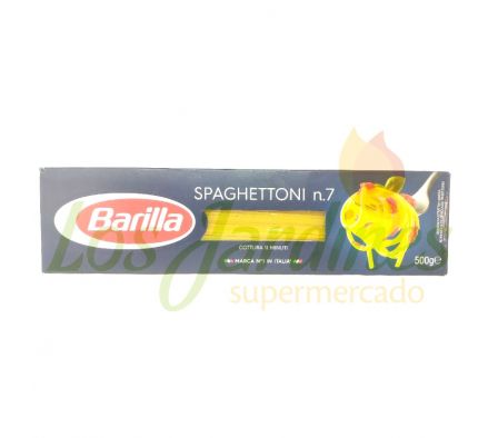 FIDEOS SPAGUETTONI N°7 BARILLA 500G