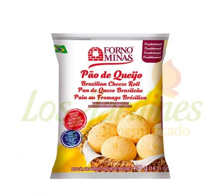 PAN DE QUESO CONGELADO FORNO MINAS 400G