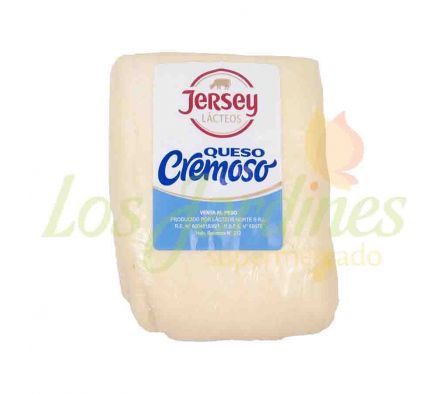 QUESO CREMOSO JERSEY X KG