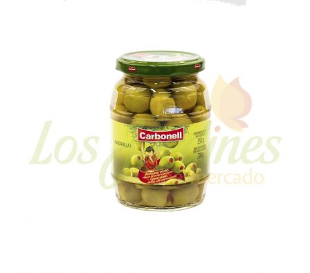 ACEITUNA RELLENA PIMIENTOS EN FRASCO CARBONELL21