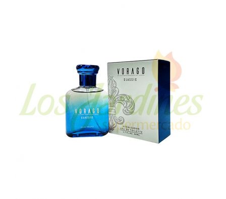 COLONIA CON ATOMIZADOR VORAGO 50ML.